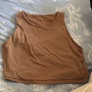 Aeropostale Tan Muscle Tee for Women
